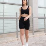 טייץ קצר Rihana שחור